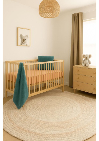 2 Adet 50 x 90 x 10 cm Anne Yanı Lastikli Penye Kumaş Bebek Çarşafı modelleri
