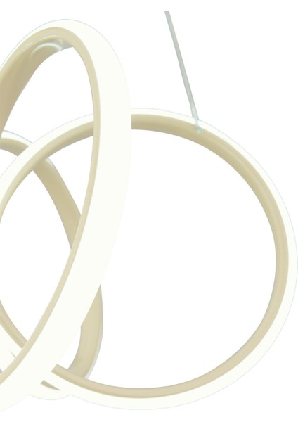 UltraNova Modern beyaz sarkıt avize, LED ışık, alüminyum, 70x35 cm, 6 ampüllü indirimleri