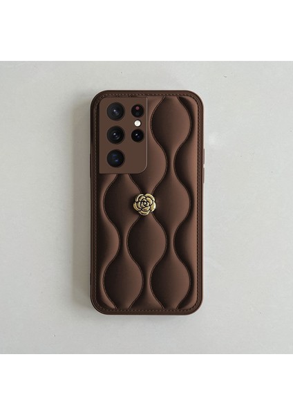 Samsung Galaxy S25 Ultra Uyumlu Zebana Camellia Kılıf