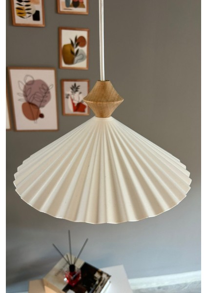 UltraNova Beyaz metal sarkıt avize, modern ve rustik tarz, tekli, mutfak ve kafe aydınlatması modelleri