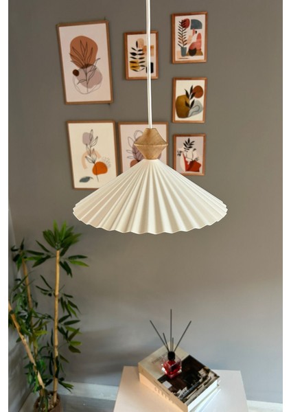 UltraNova Beyaz metal sarkıt avize, modern ve rustik tarz, tekli, mutfak ve kafe aydınlatması indirimleri