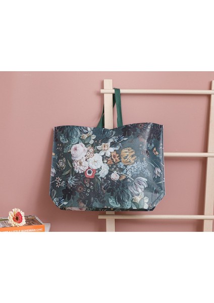 UltraNova Yeşil Ebat 34x48 cm Şık Alışveriş Çantası