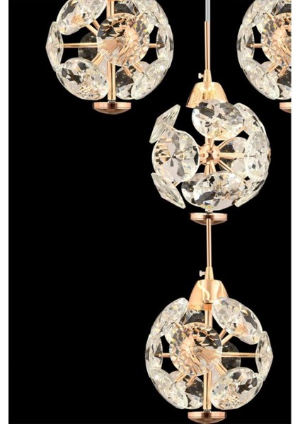 UltraNova Modern 4'lü altın renkli metal led aplik, şık ve enerji tasarruflu aydınlatma sağlar fiyatları