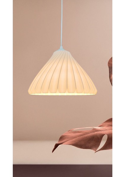 UltraNova Beyaz Tekli Sarkıt Avize, Modern Tasarım, Yatak Odası, Mutfak, Oturma Odası Kullanım