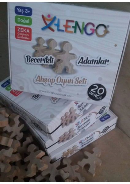 Ahsap Becerikli Adamlar Her Kutu Içinde 20 Adet Ahsap Kayin Oyuncak Adam Mevcuttur modelleri