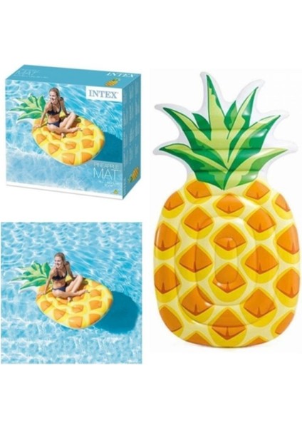 Bestway Ananas Desenli Renkli Yatak, Rahat ve Şık Tasarım