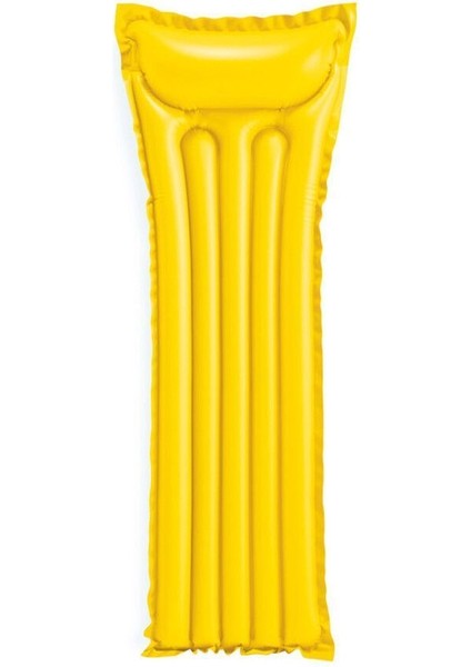 Intex Şişme Deniz Yatağı, 183x69 cm, Sarı, 8+ Yaş için uygun.