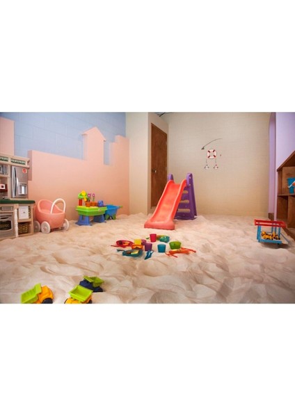 UltraNova 100 Kg Sarı Renkli Oyun ve Plaj Kumu - Deniz ve Eğlence İçin Ideal