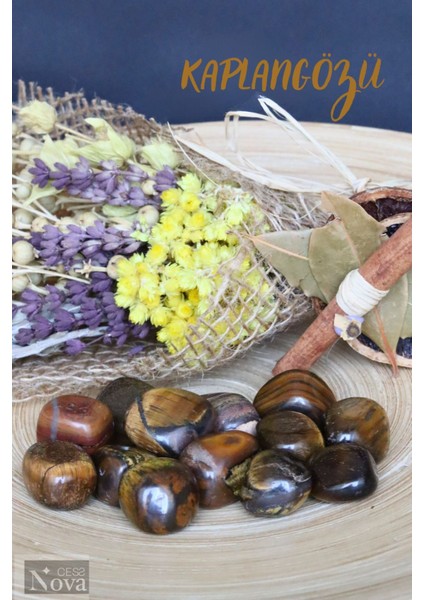 UltraNova Doğal Taş Akik, Aventurin, Lapis, Pembe Kuvars, Ametist, Kristal Kuvars, Kaplangözü, Kahverengi