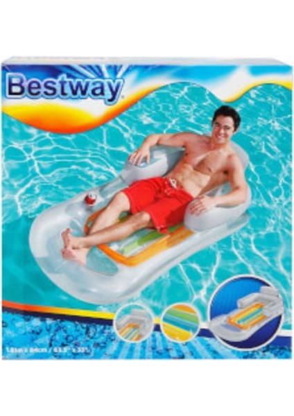 Bestway Şeffaf Deniz Yatağı, Yeşil, 1'li Paket, 12+ Yaş, Eğlence ve rahatlık sunar modelleri