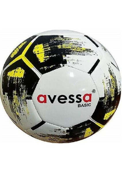 UltraNova Sarı Basic Futbol Topu 3 Numara, Pompa Yalnızca Top, Renk: Sarı