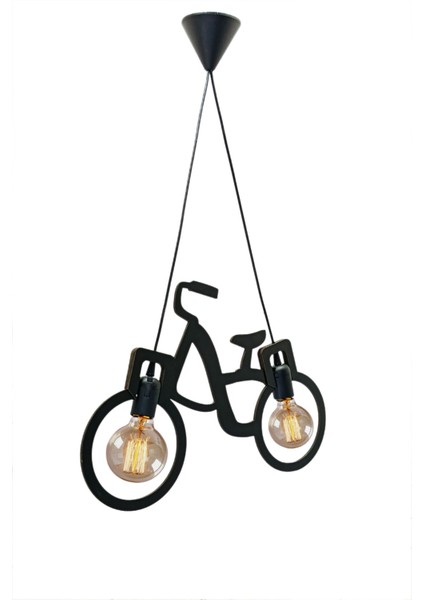 UltraNova Modern ahşap siyah sarkıt avize, çocuk odası dekoru, 2'li, 55x32 büyüklük fiyatları