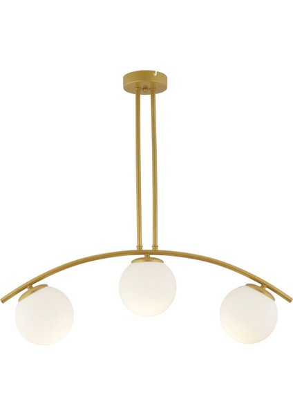 UltraNova Modern 3'lü metal avize, şık ve zarif tasarımıyla her mekana uyum sağlar. fiyatları