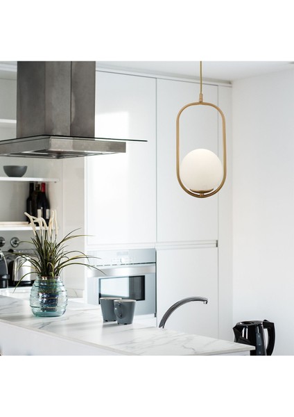 UltraNova Modern beyaz camlı metal sarkıt avize, salon ve mutfak için şık aydınlatma. fiyatları