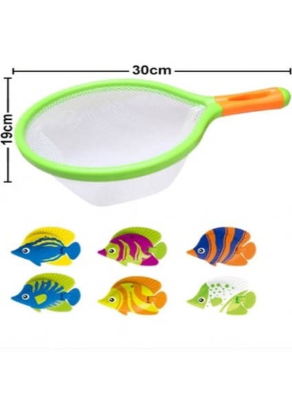 Oyuncak Fileli Balık Tutma Oyunu 7 Li Set fiyatları