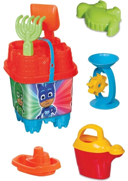 UltraNova 8'li Büyük Boy Mavi Kale Plaj Kum Kovası Seti, 3-4 Yaş için Renkli ve Şık modelleri