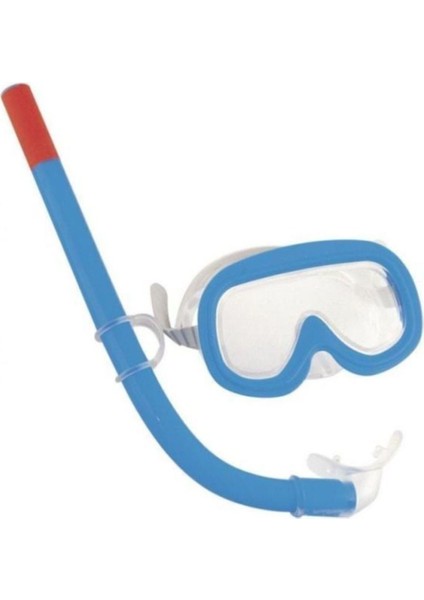 Bestway Beyaz Maske ve Nefeslik Seti, 4+ Yaş İçin, Deniz ve Havuz Aktiviteleri