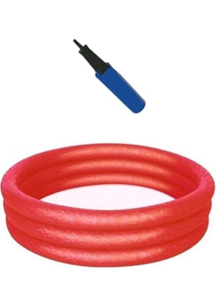 UltraNova Renkli Şişme Çocuk Havuzu 102x25cm, 1+ Yaş, Eğlenceli ve Güvenli Yaz Aktiviteleri