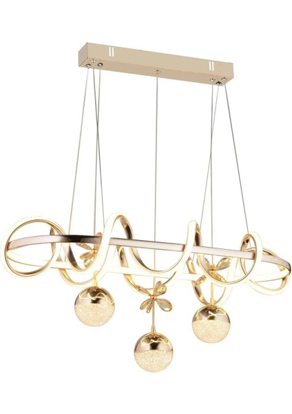 UltraNova Modern 3 renkli alüminyum sarkıt led avize, şık ve kullanışlı tasarım. modelleri