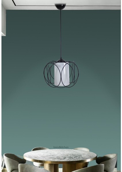 UltraNova Modern siyah metal sarkıt avize 34x48 cm, şık ve zarif aydınlatma seçeneği fiyatları