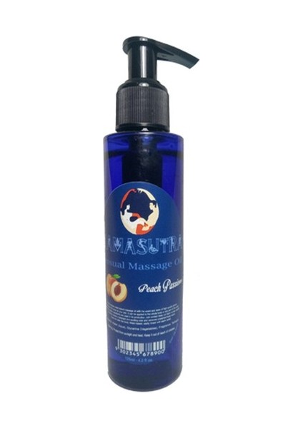 Şeftali Aromalı Vücut Masaj Yağı Peach Flavored Massage Oil 125 ml