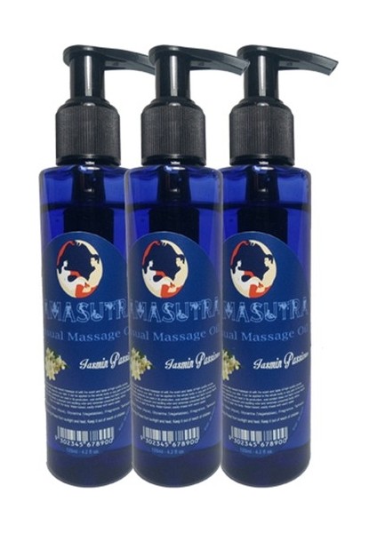 Yasemin Aromalı Vücut Masaj Yağı Jasmine Flavored Massage Oil 125 ml 3 Adet