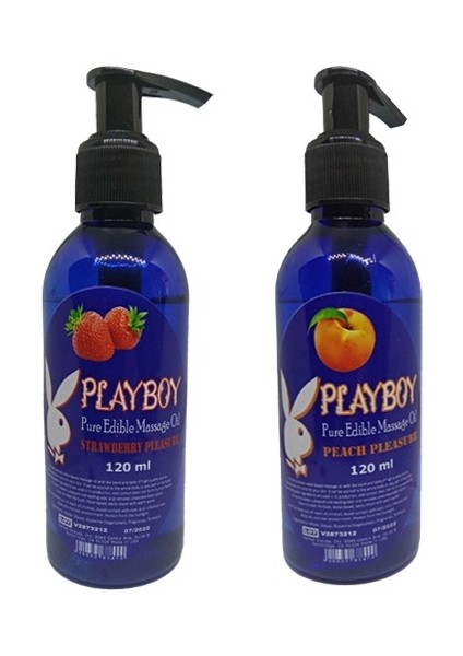 Çilek ve Şeftali Aromalı Masaj Yağı