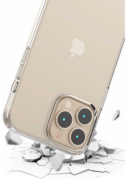 iPhone 7 Kılıf Crysolite Tam Koruma Şeffaf Sert Silikon