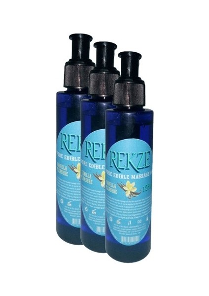 Hintohu Vanilya Aromalı Masaj Yağı 3x125 ml