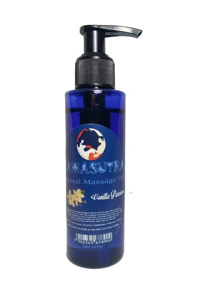 Big Size Vanilla Sensual Pleasure Aromatik Vanilyalı Masaj Yağı 125 ml