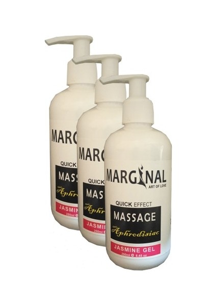 Massage Jasmine Gel 250 ml Yasemin Masaj Jeli 3'lü