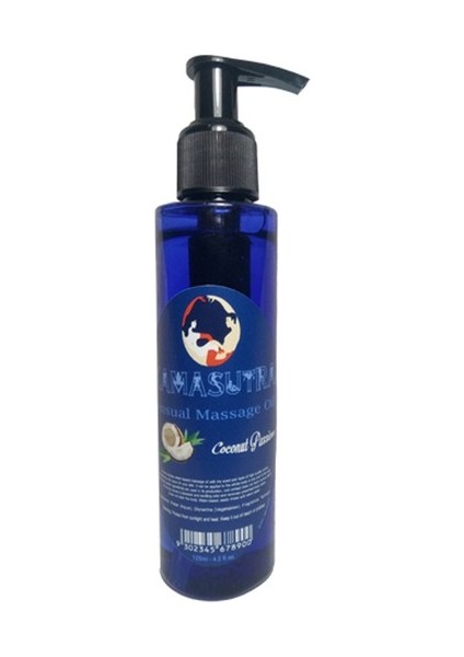 Hindistan Cevizi Aromalı Vücut Masaj Yağı Coconut Flavored Massage Oil 125 ml