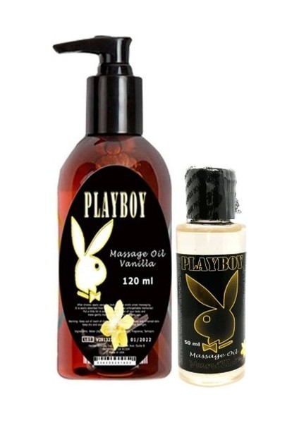 Aromaterapi Vanilya Massage Oil 120 ml + Vanilya Aromalı Massage Vücut Masaj Yağı 50 ml