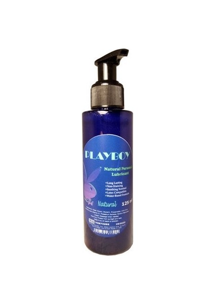 Erkeklere 50 ml Jel 50 ml Maximum Strength Hardening Gel For Men 3 Adet - Playboy Natural Personal Lubricant 125 ml