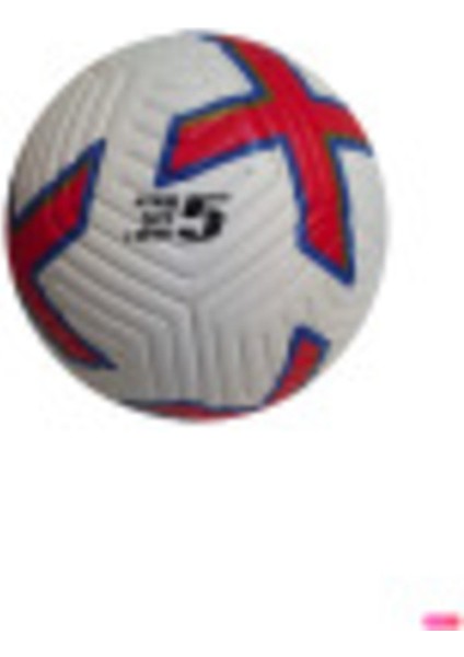 UltraNova Kırmızı Futbol Topu, 5 Numara, 400g, Orta Sertlik, Tüm Zeminler, Pompa Yok