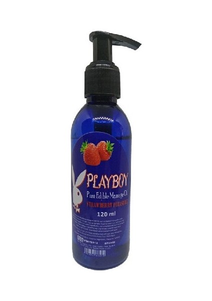 Pure Edible Çilekli Masaj Yağı Aromalı 120 ml Masaj Yağı Srcx - 120 ml Pure Edible Massage Oil Strawberry Flavored Massage Oil