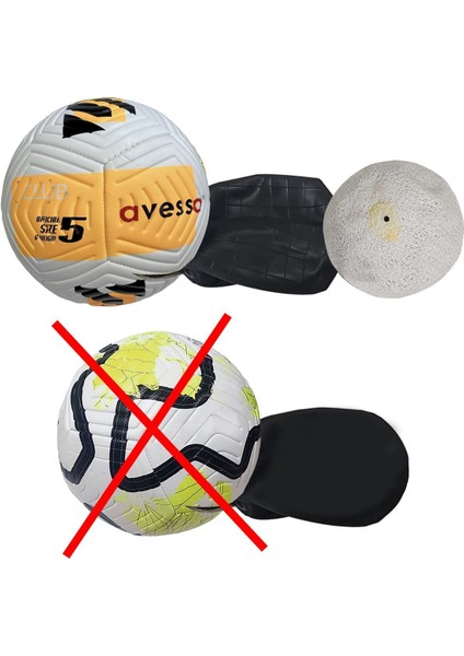 UltraNova Turuncu 5 Numara Futbol Topu, Yumuşak Deri, 435g, İp Sargı, Pompa hariç