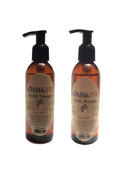 Adam & Eadam&eerkeklere Kadınlara Özel Çikolata Vanilya Aromalı Masaj Yağı Massage Oil 125ML