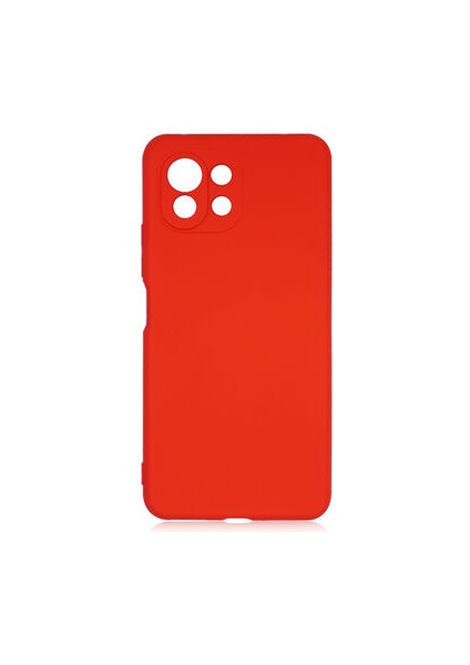 Xiaomi Mi 11 Lite Lansman Kılıf Içi Kadife Kaplı Kasayı Çizmeyen Tosche Premium Esnek Silikon Kapak