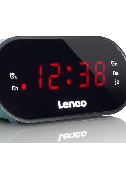 UltraNova Mavi Dijital Radyo Saat, Çift Alarm Fonksiyonu, Plastik Malzeme fırsatları