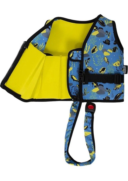 UltraNova Minikler için mavi yüzme yeleği, 0-1 yaş uygun, güvenli ve rahat kullanım sağlar fırsatları