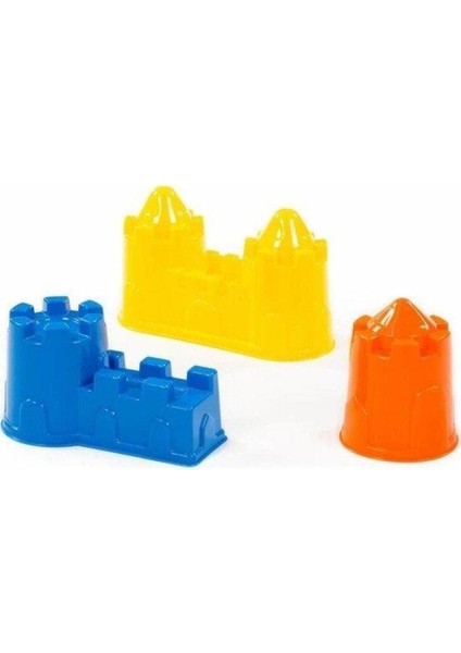 UltraNova Renkli Şato Köprüsü ve Kulesi Duvar Kalıbı, 3-4 yaş uygun, eğlenceli tasarım