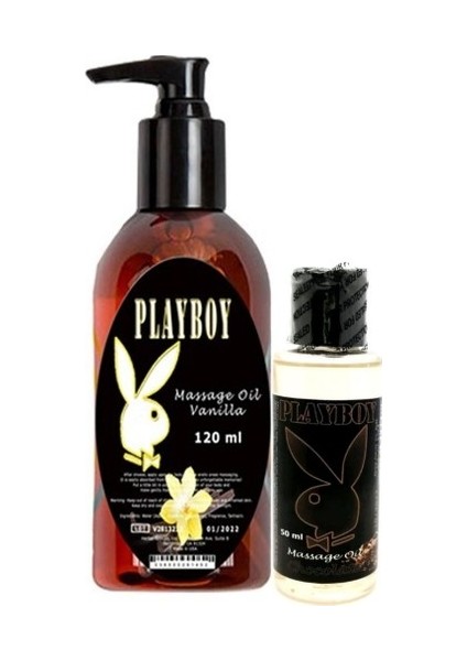 Aromaterapi Vanilya Massage Oil 120 ml + Çikolata Aromalı Massage Vücut Masaj Yağı 50 ml
