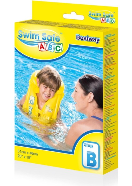 Bestway Boyun Korumalı Deniz Can Yeleği, Beyaz, Güvenli ve Rahat Deniz Güvenlik Yüzeyi indirimleri