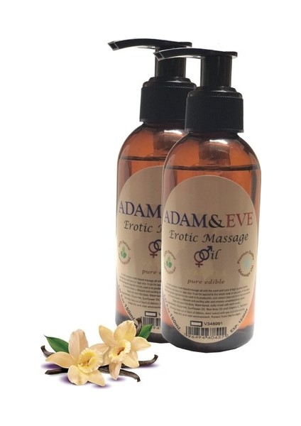 Vanılla Massage Oil 2 Adet Vanilya Aromalı Vücut Masaj Yağı