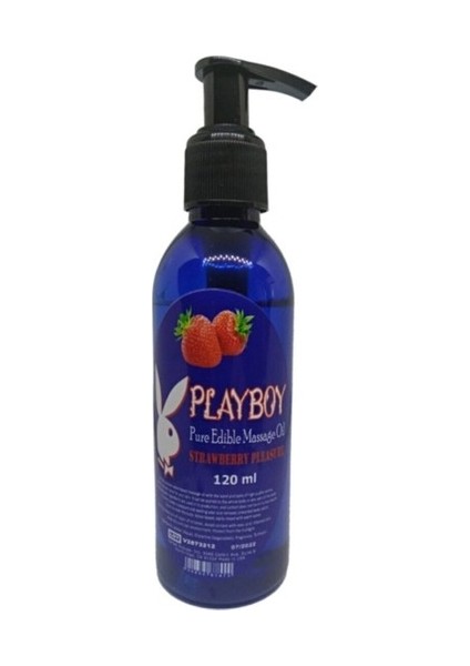 Endoles Playboy Pure Edible Massage Oil Çilek Aromalı Masaj Yağı 120 ml