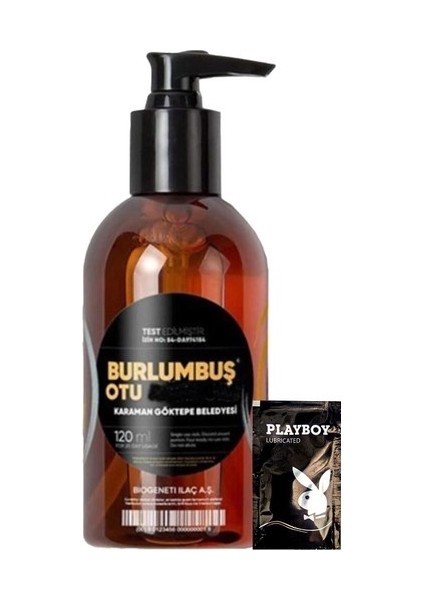 Burlumbuş Otu Jeli 120 ml Bölgesel Relax Jeli - 1 Hediye Jel KOZME:0122