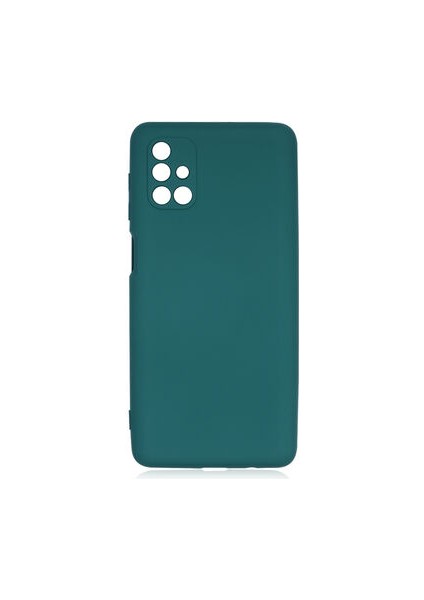 Samsung Galaxy M51 Lansman Kılıf Içi Kadife Kaplı Kasayı Çizmeyen Tosche Premium Esnek Silikon Kapak