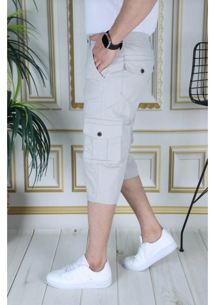 Erkek Kargo Cepli Şort Kapri Yeni Sezon fiyatları