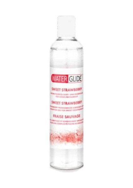 Water Glide Waterglide Sweet Strawberry Lubricant Gel 400ML Çilek Aromalı Jel